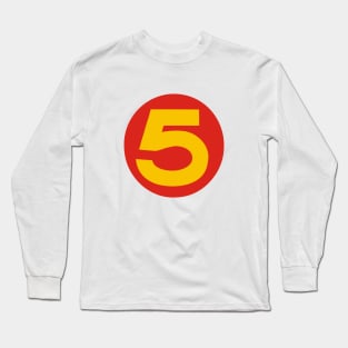 Speed Racer Number 5 Long Sleeve T-Shirt